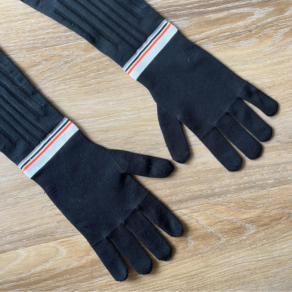 PRADA long knit intarsia gloves - Picture 5 of 10